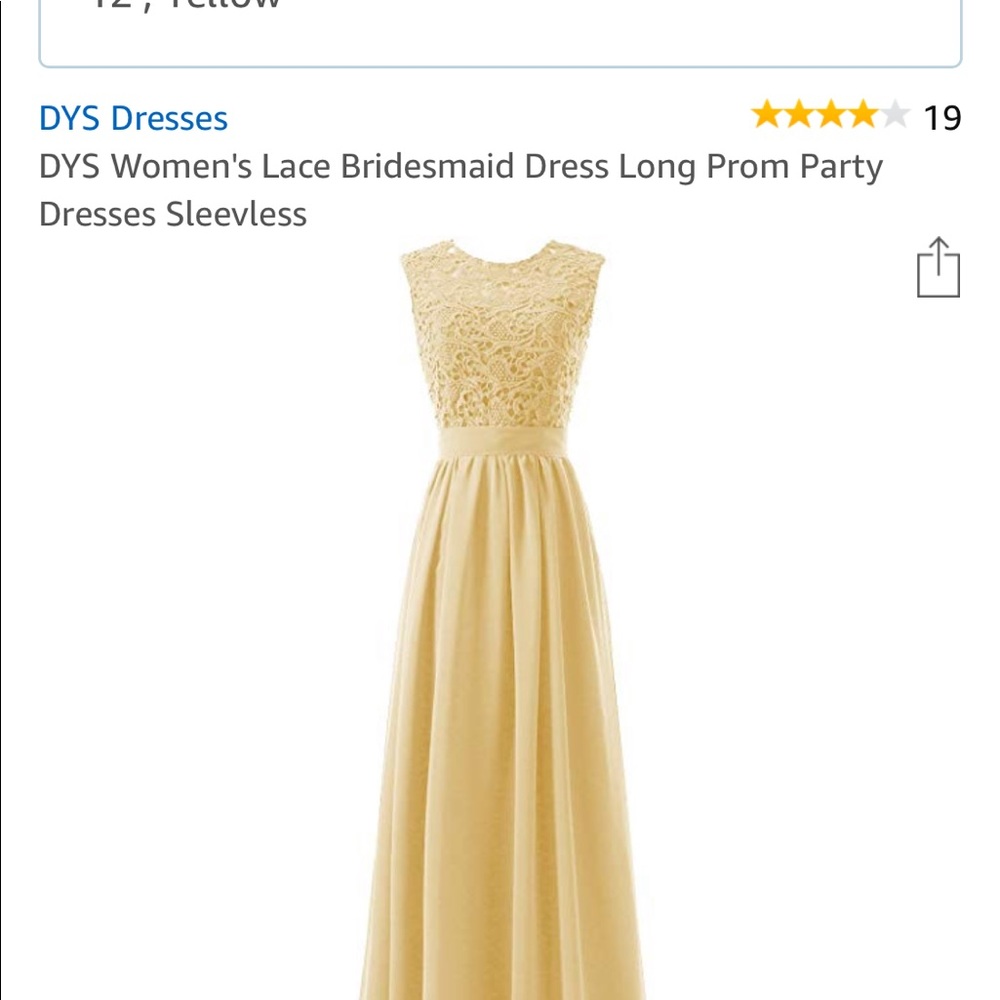 DYS prom/ party dress